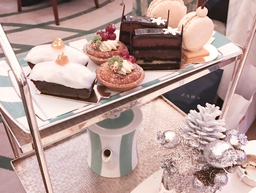 Festive Afternoon Tea at the Claridge's Hotel